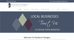 Desktop Screenshot of pandorasdesigns.com